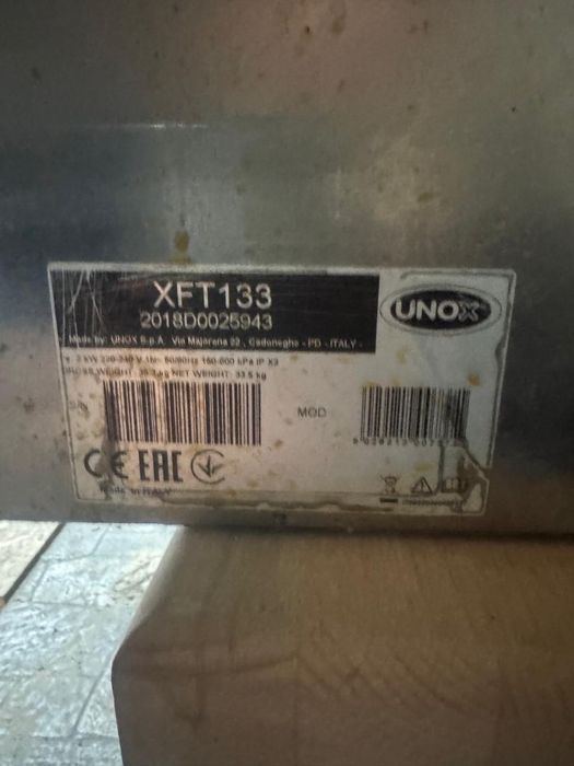 пароконвектомат Unox Arianna XFT 133 в гарному стані