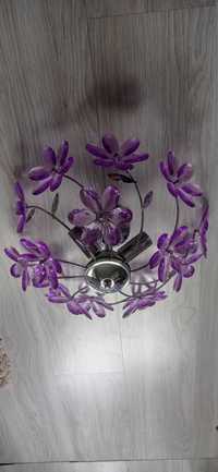 Lampa sufitowa kwiaty