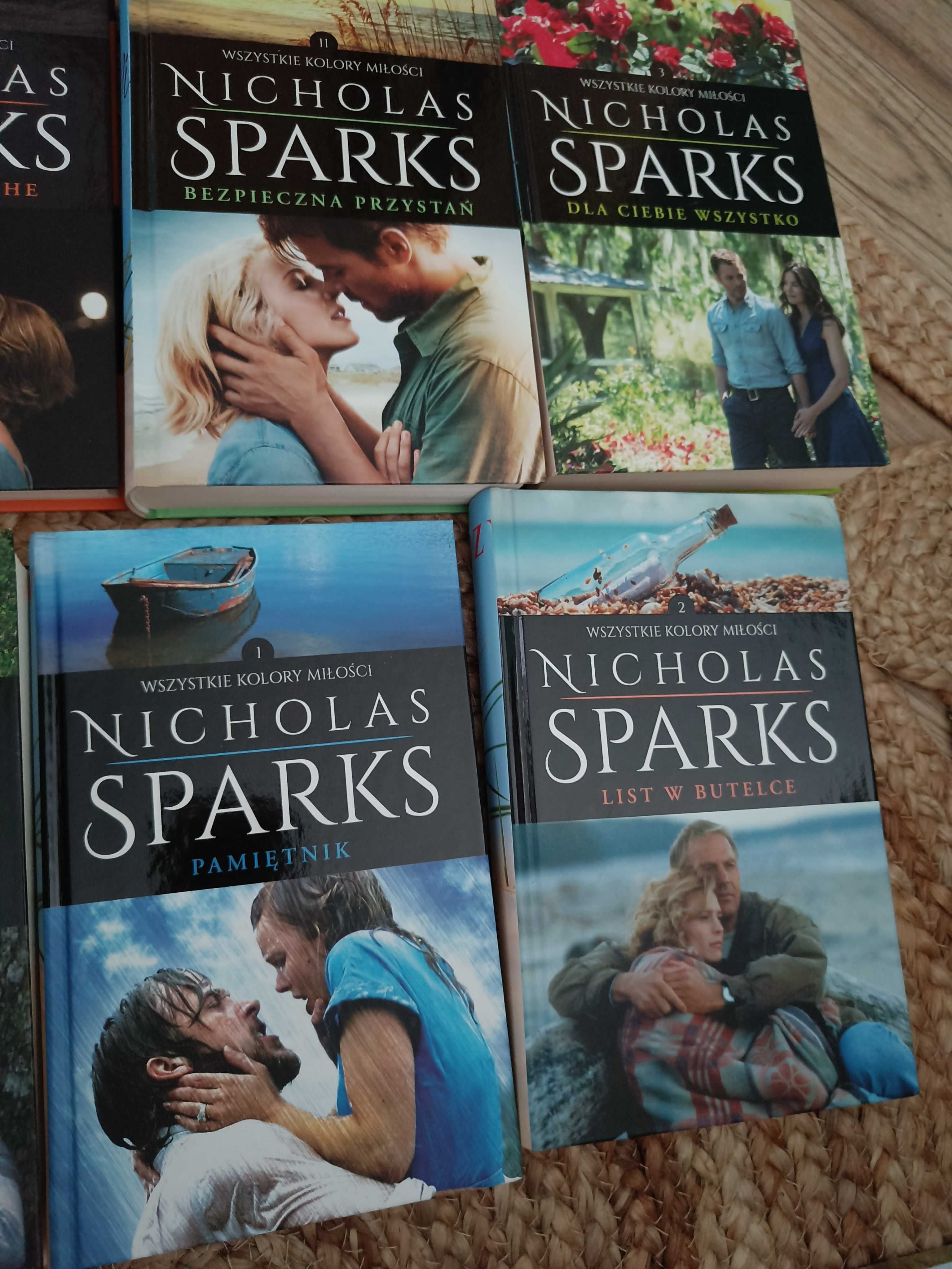 Książki "wszystkie kolory miłości " N.Sparks