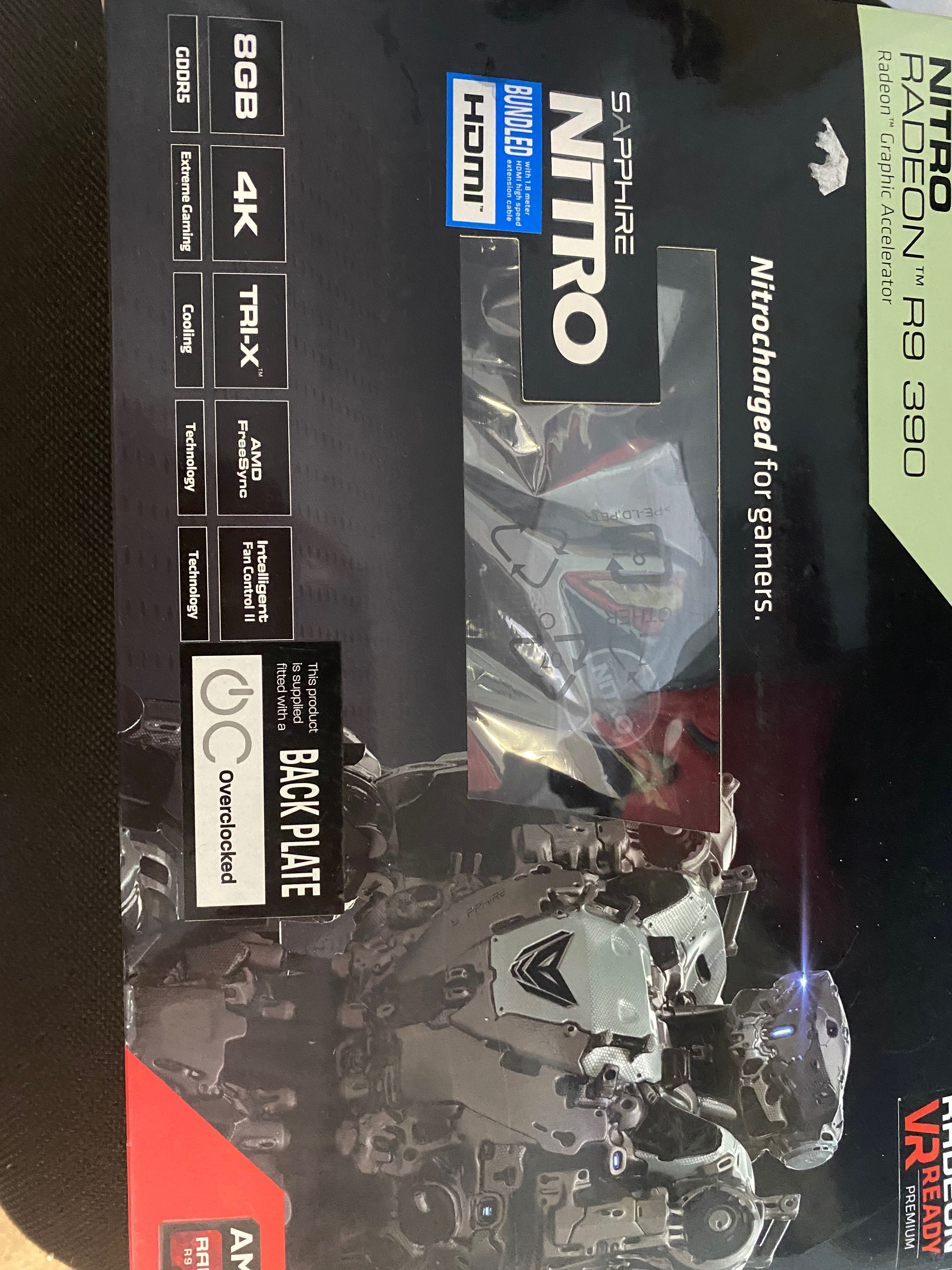 Відеокарта Sapphire Nitro r9 390