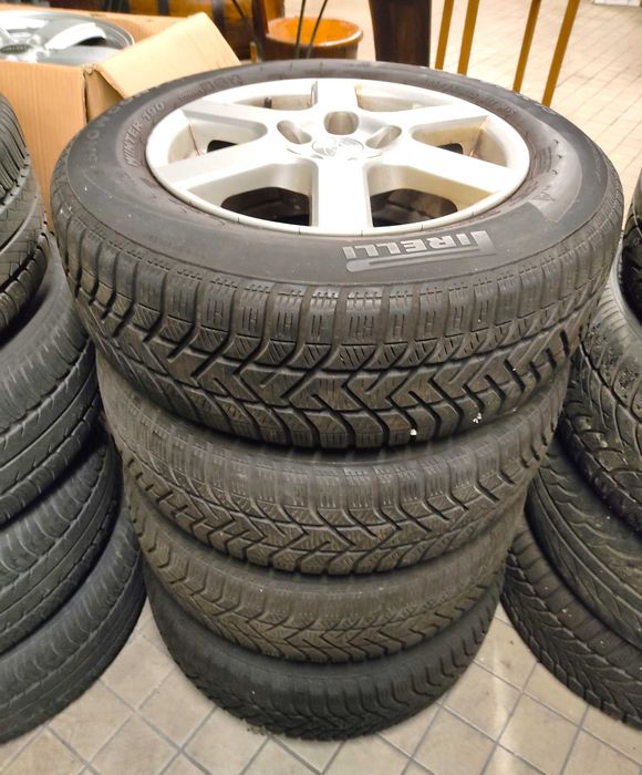 Jantes+Pneus Peugeot 206/106/C3/C2/SAAB/PUNTO/