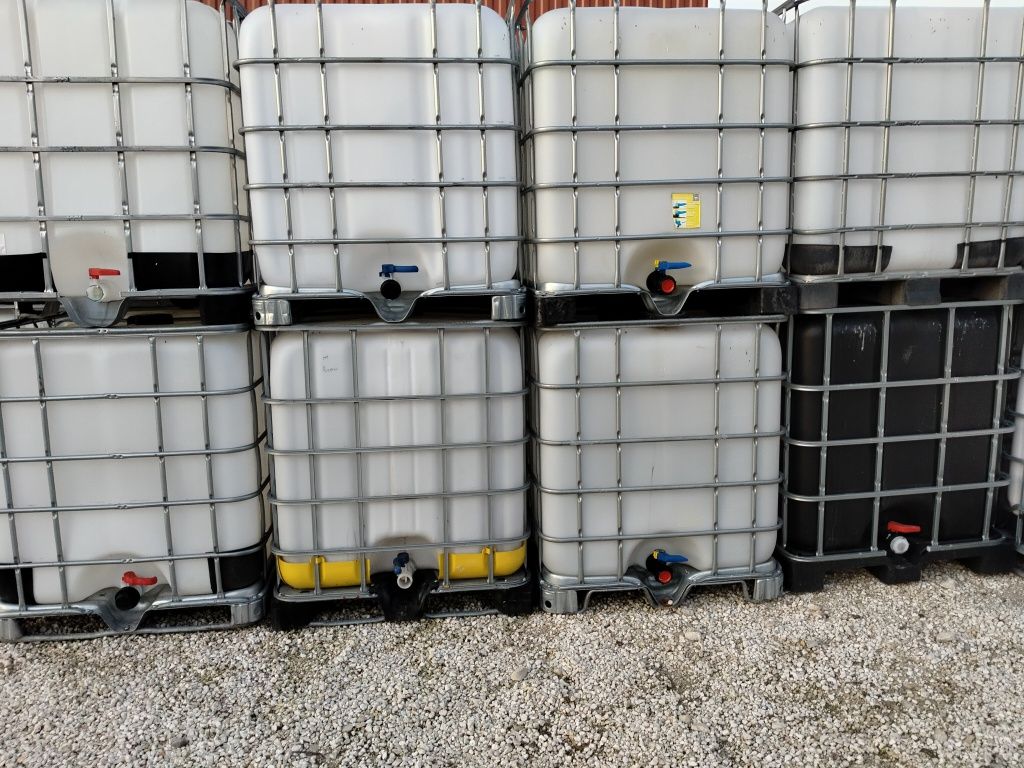 Mauzer mauser paletopojemnik IBC 1000l beczka zbiornik na wodę adblue