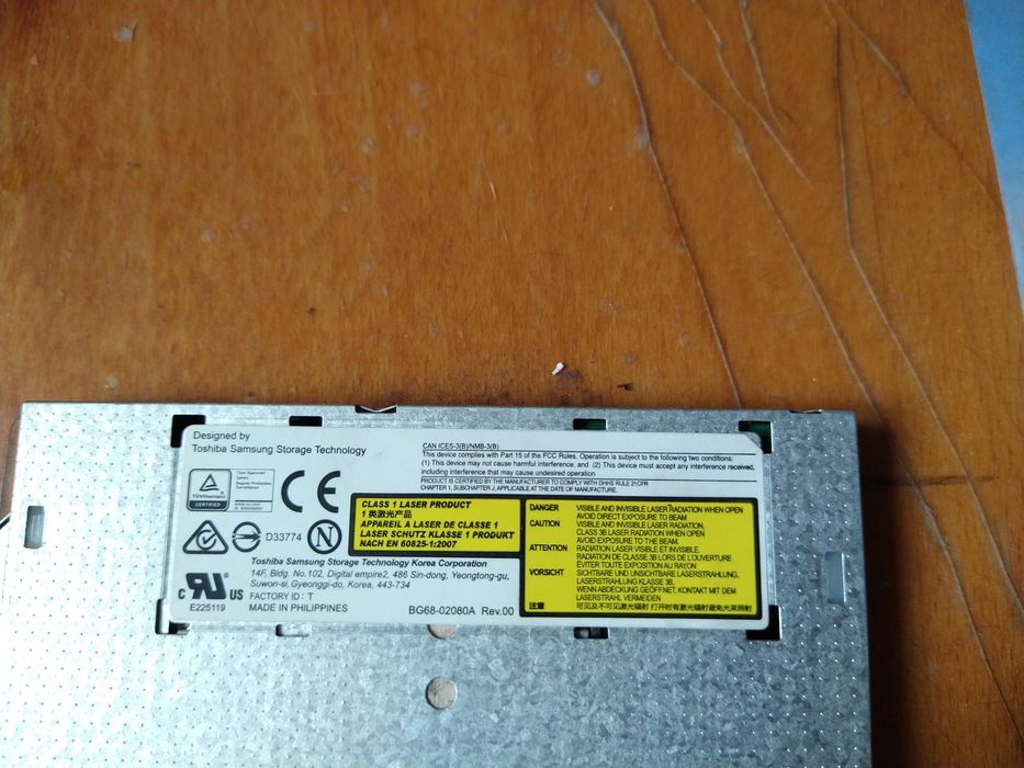 Привод DVD для Samsung SU-228 SU-228GB SU-228HB 9,0 мм ультратонкий SA