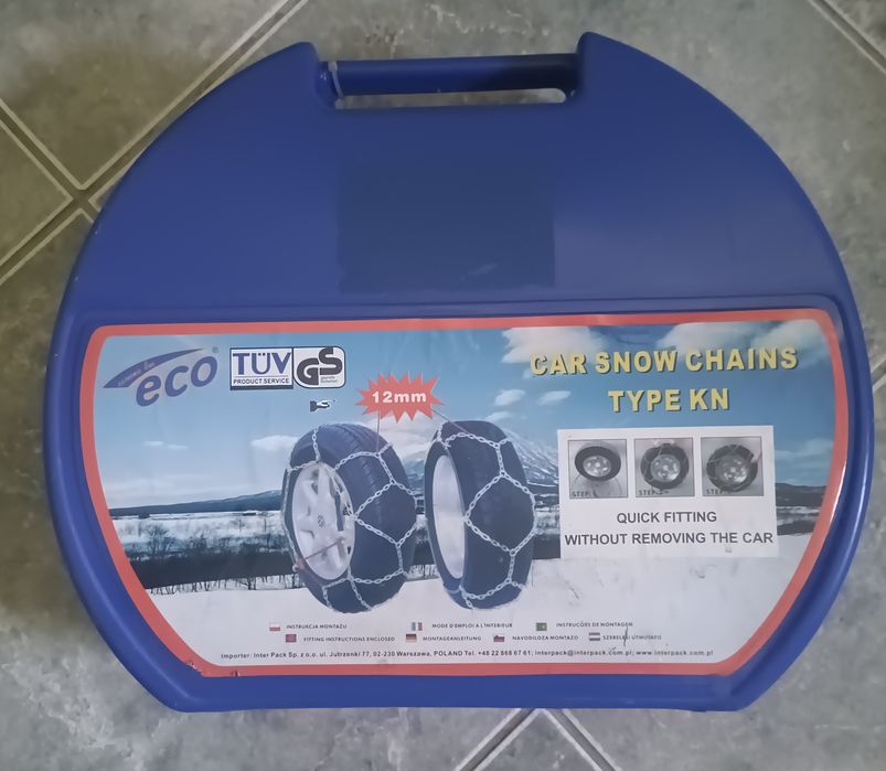Łańcuchy śniegowe 12 mam Interpack