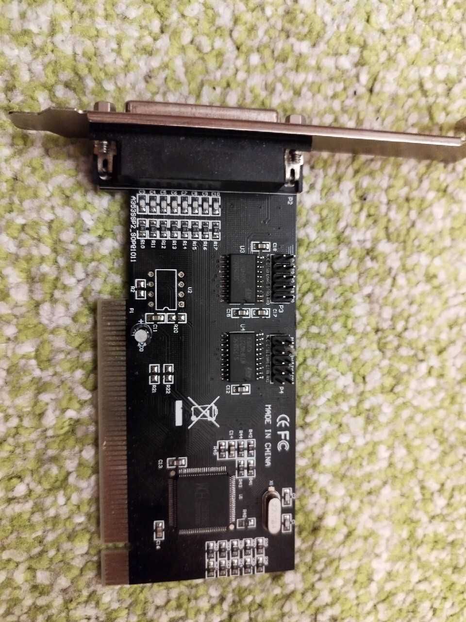 Karta PCI z gniazdem LPT do np. drukarki
