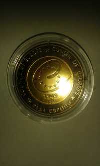 Продам юбилейную монету 5 гривен "60 лет Совету Европы" (2009 г.в.)