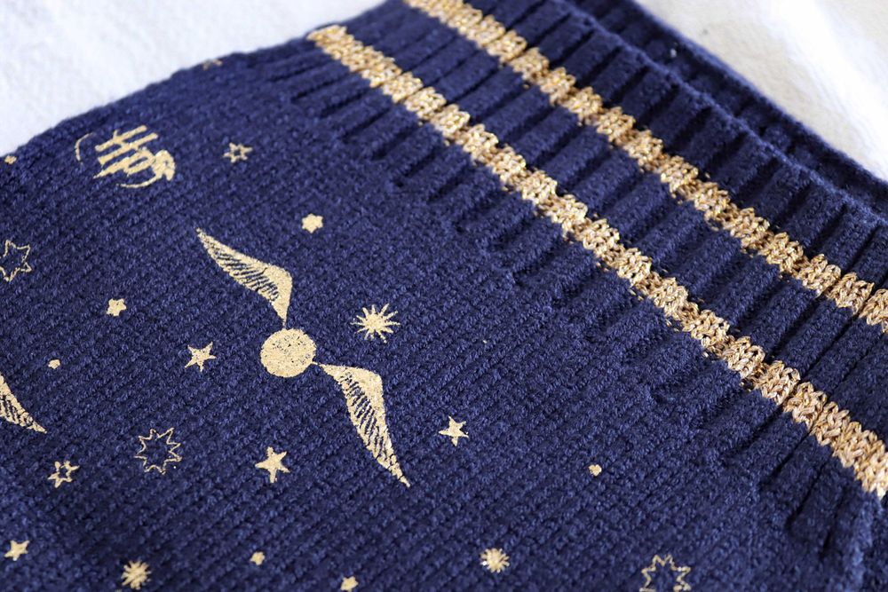 Дитячий комплект тепла шапка шарф Гаррі Поттер Хогвартс 116-140