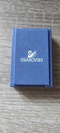 Цепочка с кулоном с камнем Сваровски. Серебро 925 проба