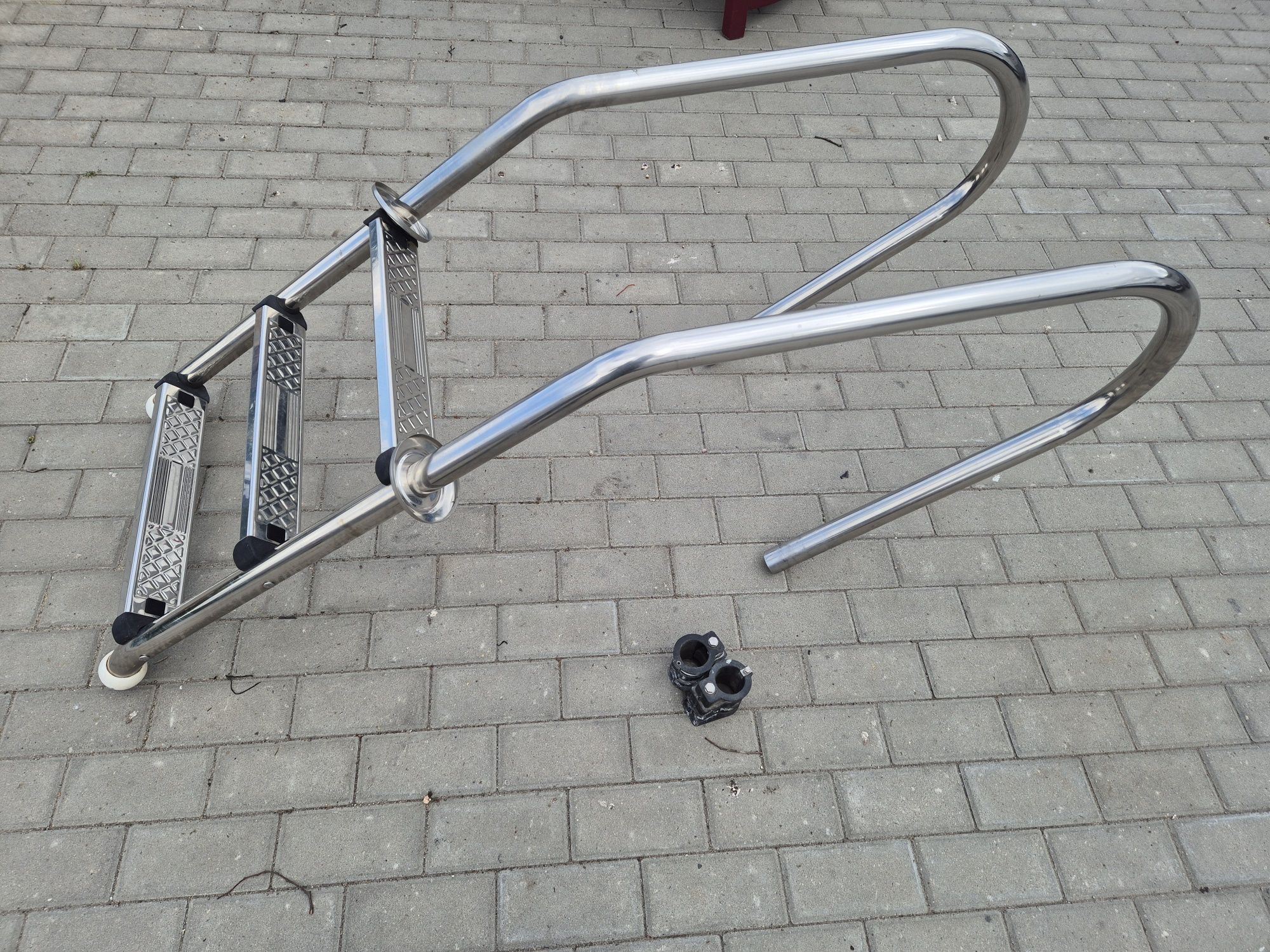 Drabina do basenu Inox 160cm WYSYŁKA