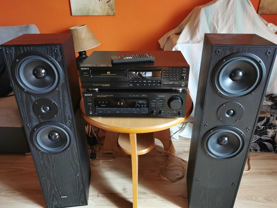 Amplituner Sony CD Sony Pilot Kolumny Yamaha NS-G30 II Bluetooth