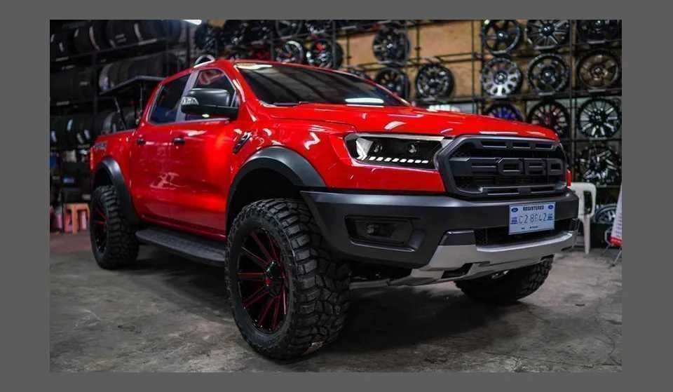 Lampy przednie reflektory Ford Ranger 2016 - 2020 LED DRL Hid Bi Xenon