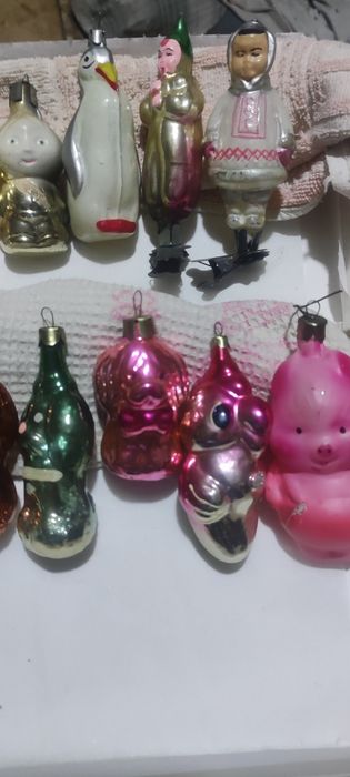 Ёлочные игрушки из Ссср
