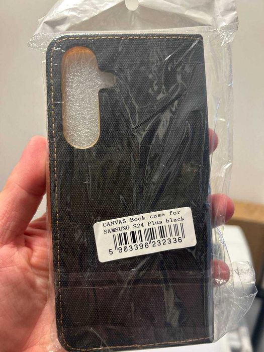 Etui książkowe do Samsung S24 Plus - czarne