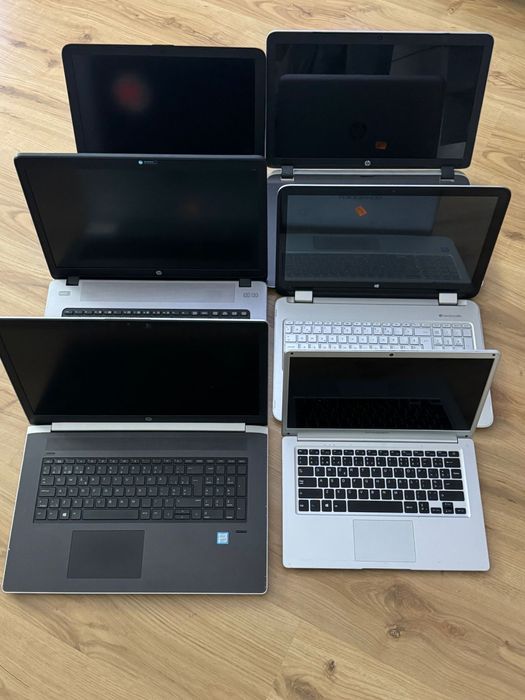 6 laptopów 5x Laptop Hp pavilion Envy ProBook uszkodzone