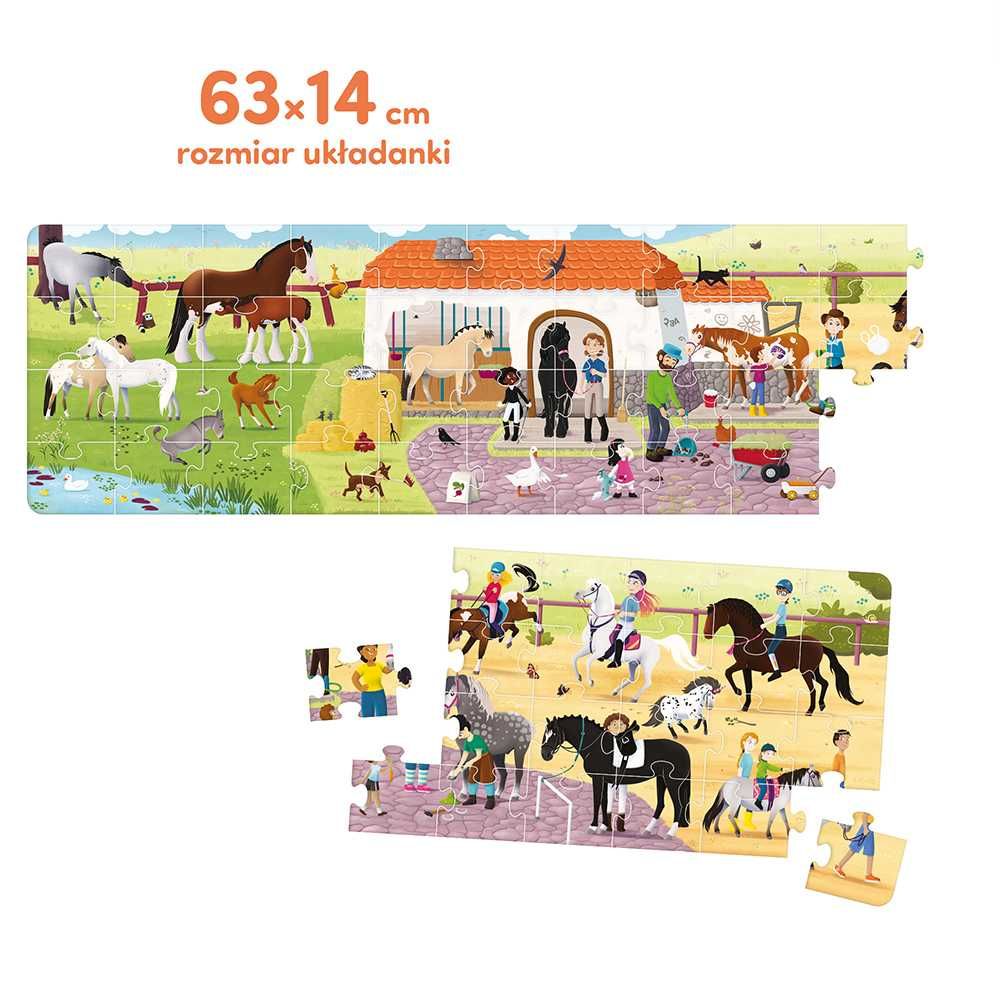 CZUCZU PUZZLE Obserwacyjne stadnina KONI 5+