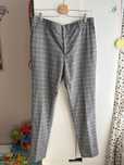 Spodnie H&M Skinny Fit EUR 50 US 34 w kratkę eleganckie