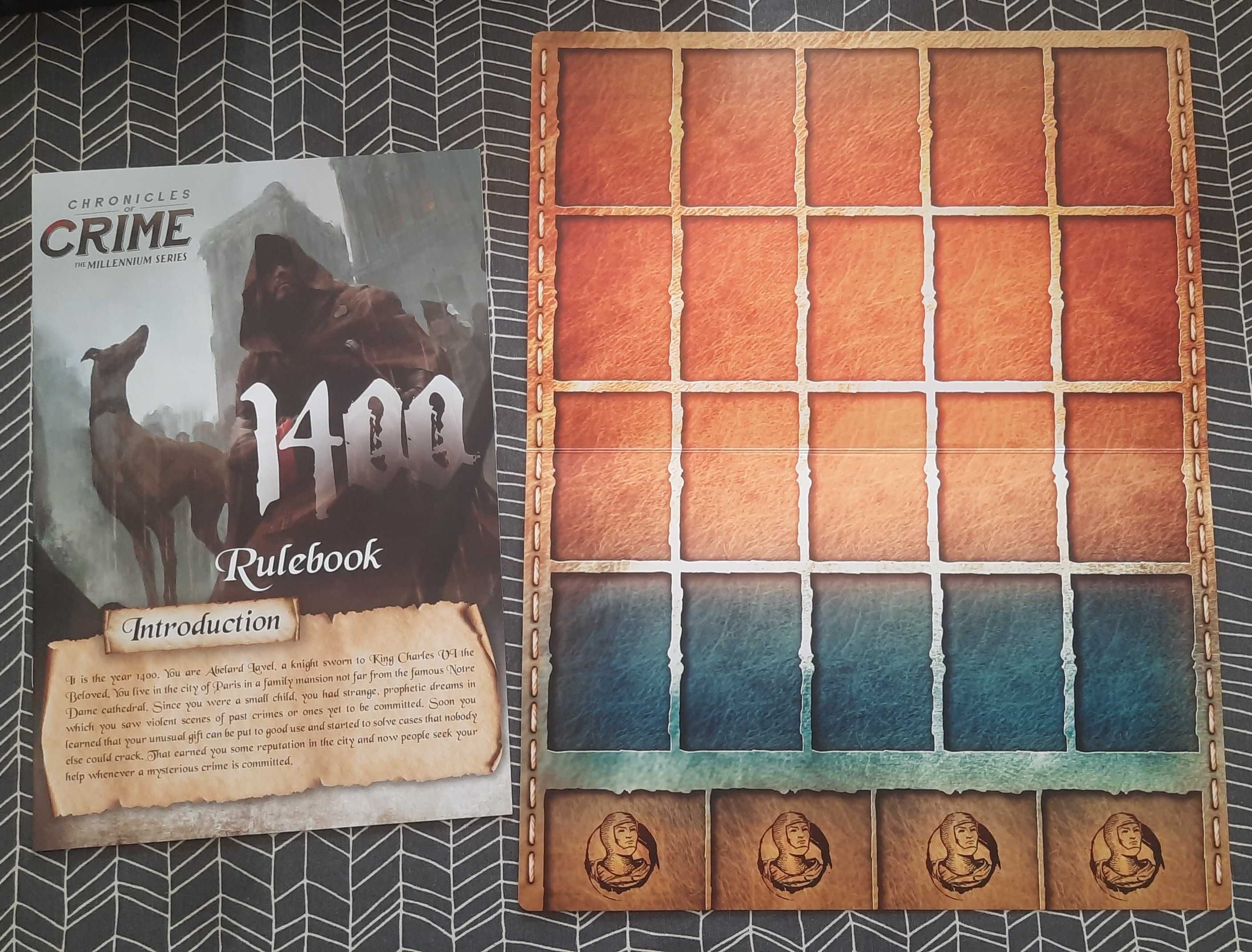 Jogo de Tabuleiro Chronicles of Crime: 1400 Como Novo