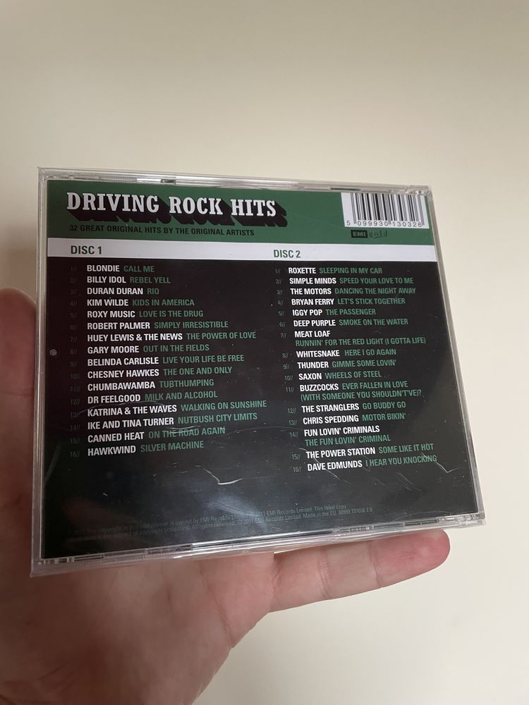 Музичний CD диск Various – The Ultimate Driving Rock Hits 2cd