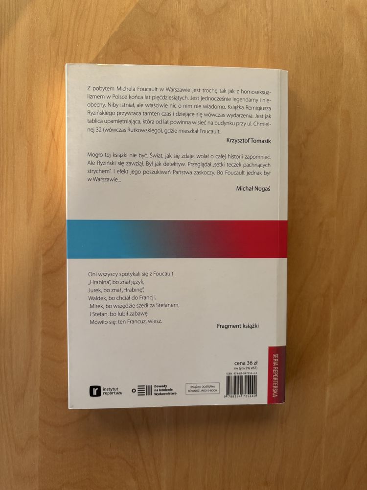 Foucault w Warszawie - Remigiusz Ryziński