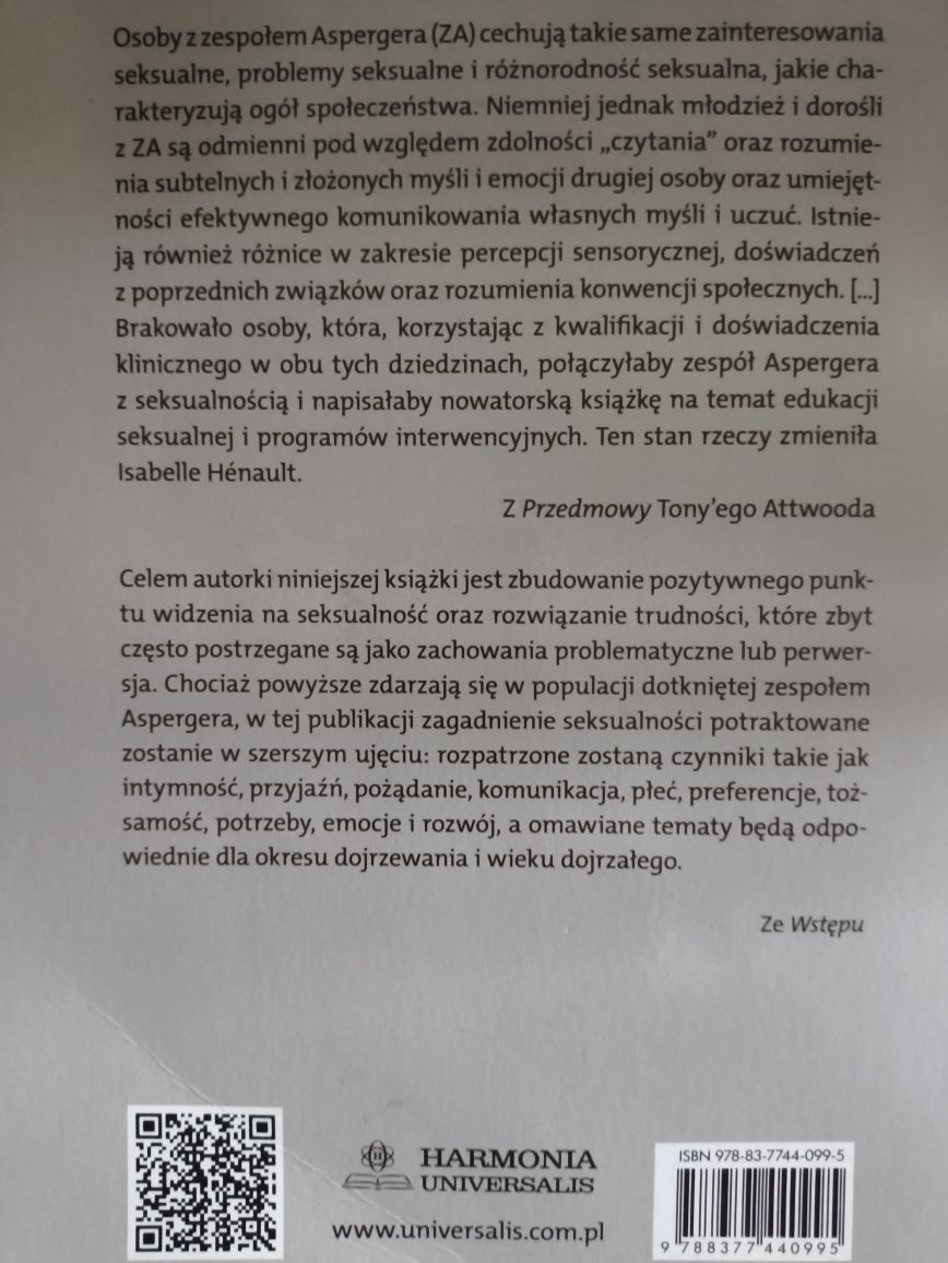 Zespół Aspergera a Seksualność Henault