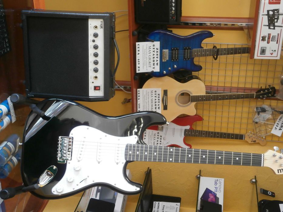 Zestaw Gitarowy MAX Music Black