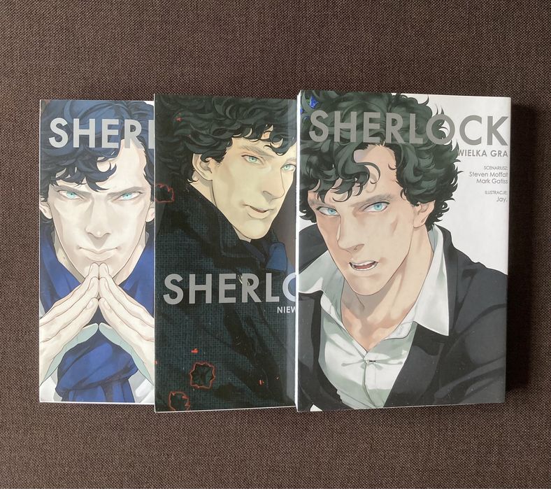 NOWA Manga Sherlock 1-3 zestaw
