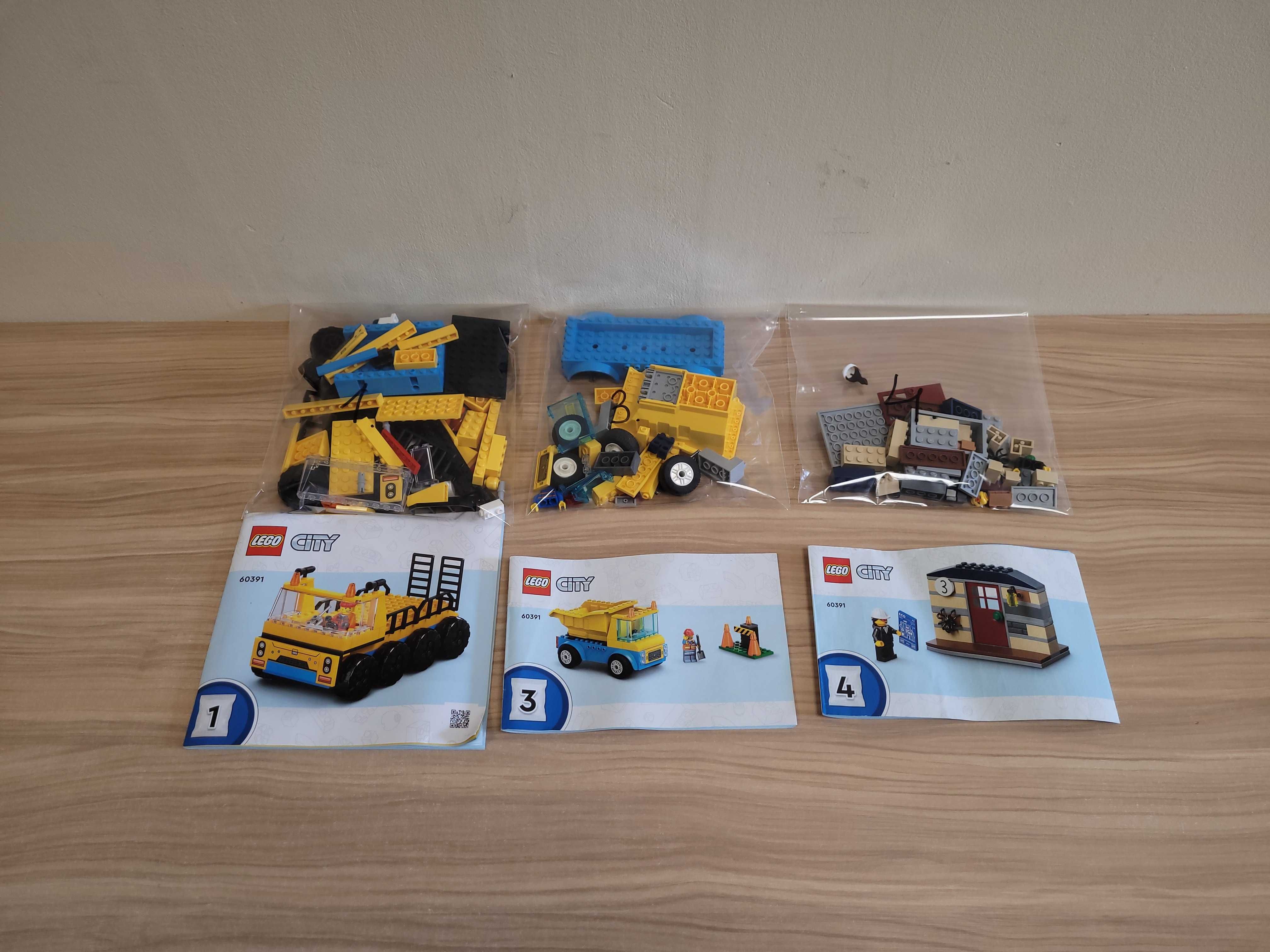 LEGO City 60391 Pojazdy budowlane, Plac Budowy