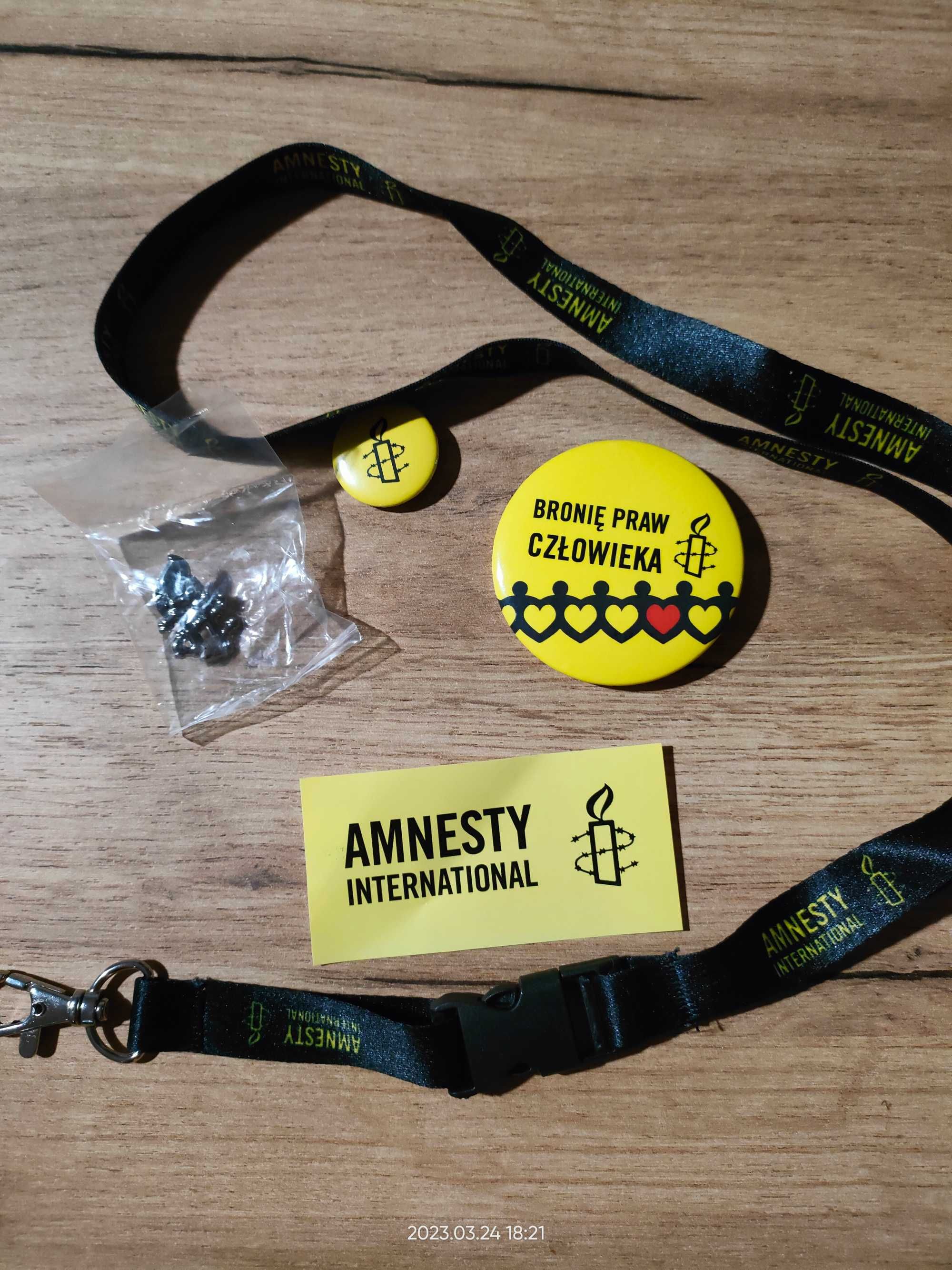 Gadżety Amnesty International