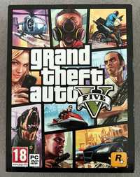 Gra PC Grand Theft Auto V GTA oryginalny box z płytami stan idealny