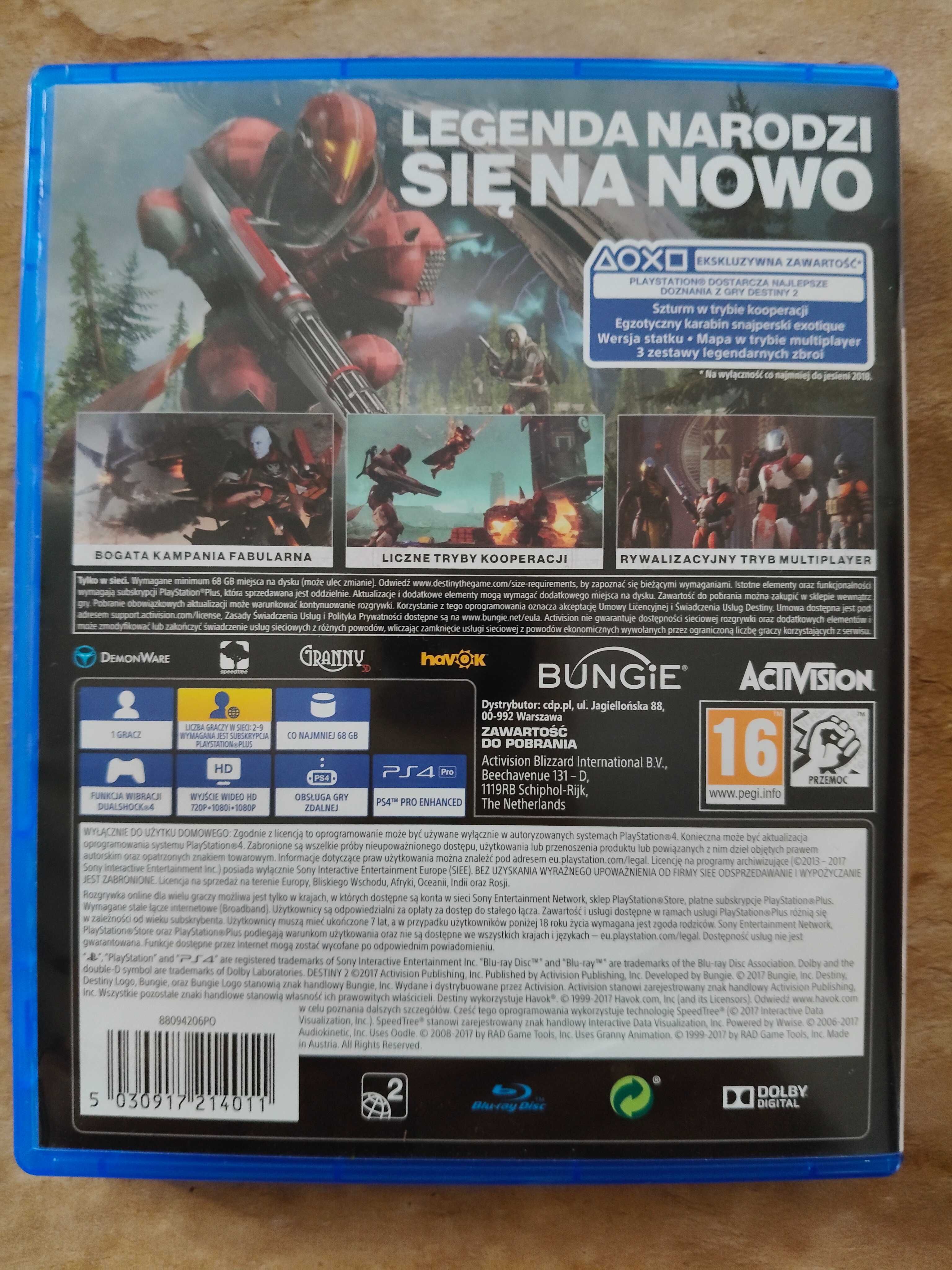 Destiny 2 PS4/ps5