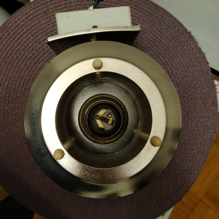 ChromowanyKinkiet, lampa ścienna, PRL , Polam Poznań