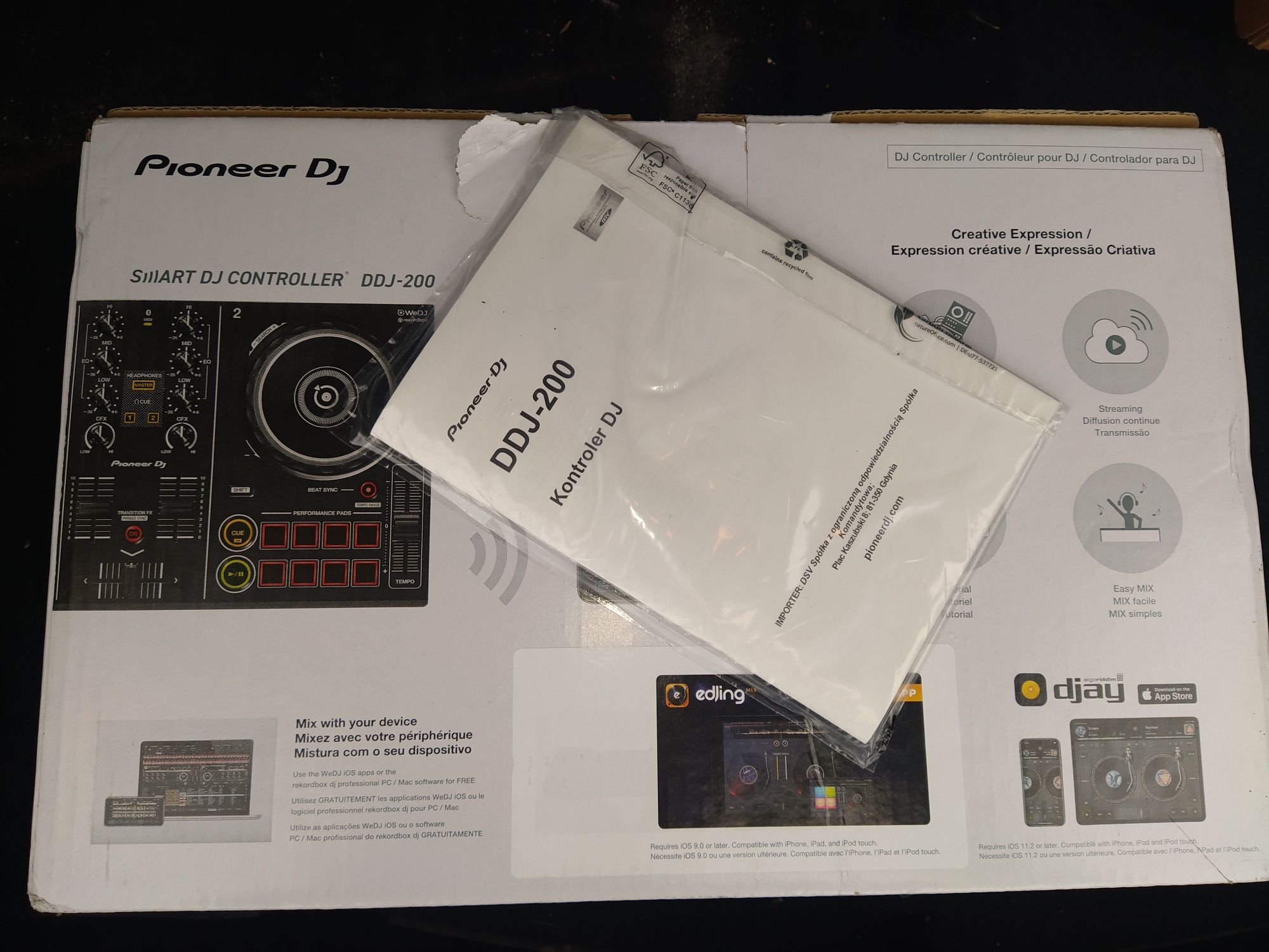DJ контролер Pioneer DDJ-200 (НОВЕ)