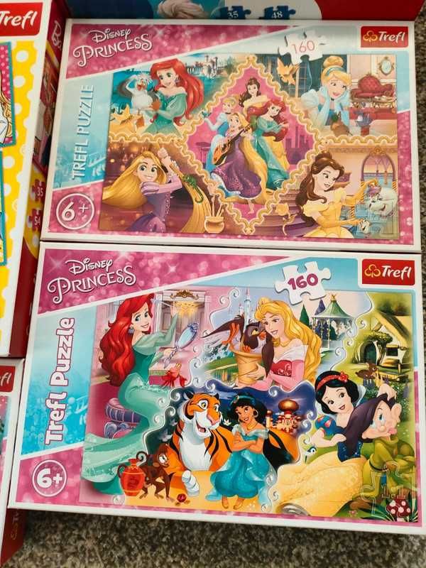 6 zestawów puzzli +1000 elementów oraz nowa gra podkarpacka mozaika