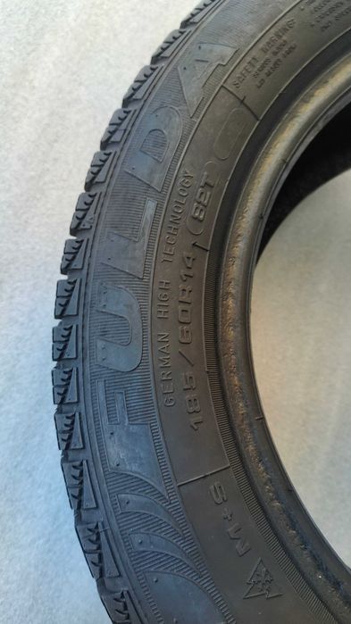 Opony Zimowe 185/60/14 Fulda 2szt 6,5mm MB