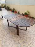 Mesa exterior / jardim