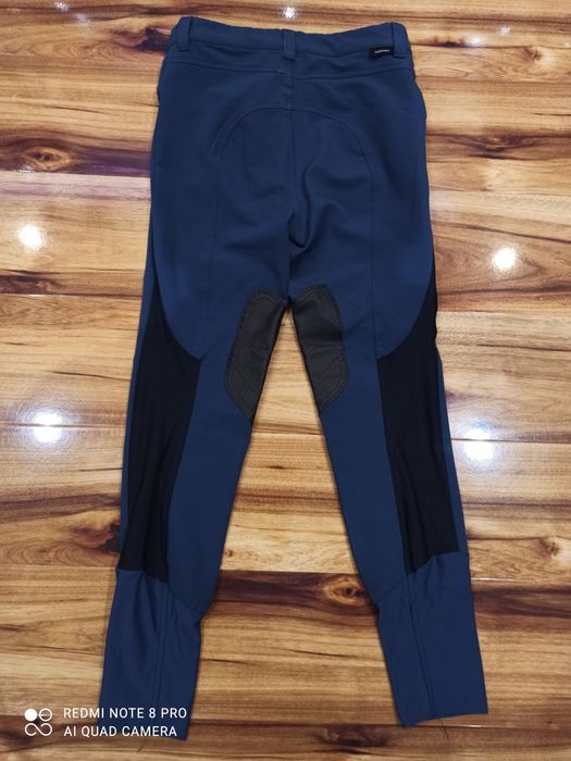 FOUGANZA Bryczesy jeździeckie na konia damskie rozm.S. OKAZJA!!!