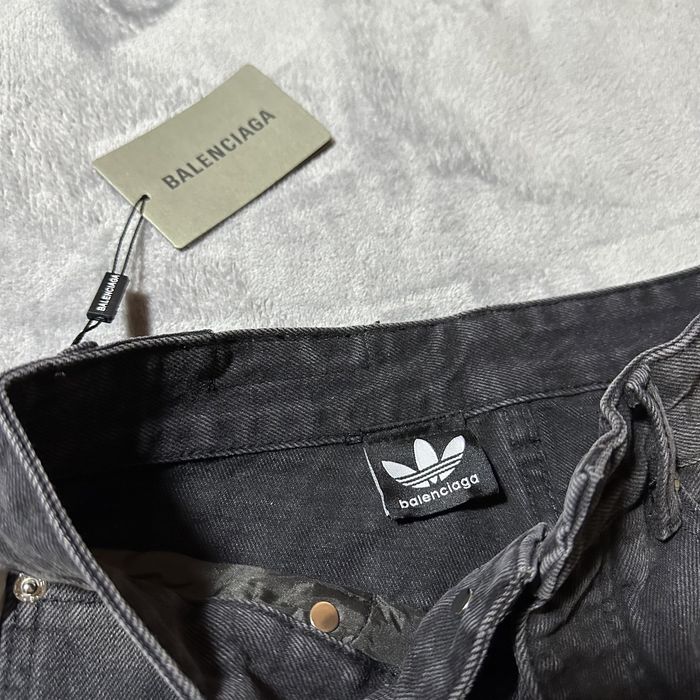 Джинси balenciaga x adidas black S M L