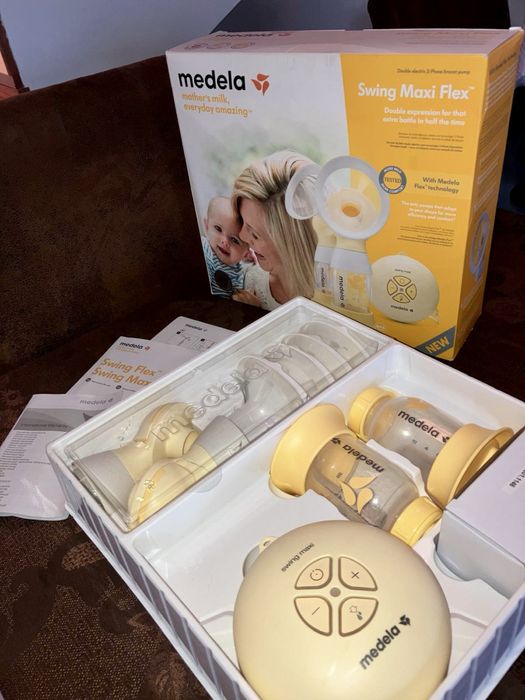 Extrator de Leite Portátil Duplo Medela + Soutien Medela