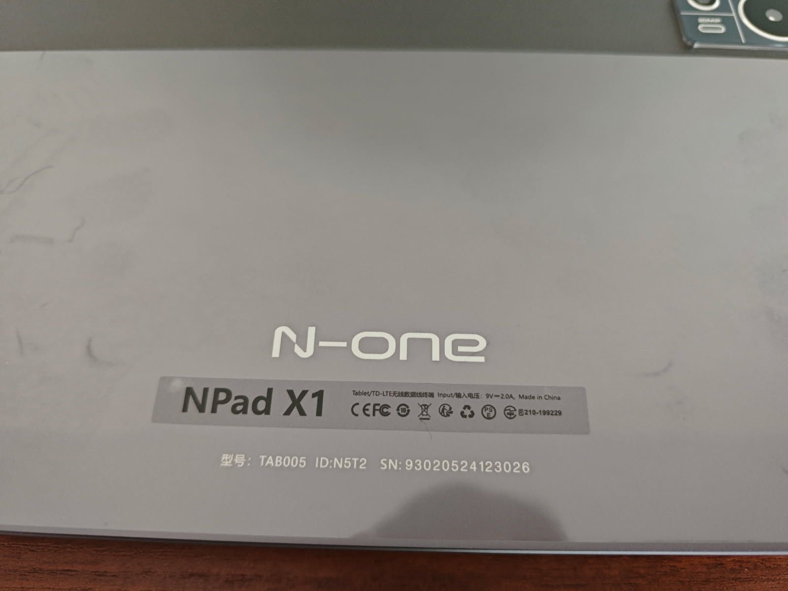 Tablet N-One Napad X1