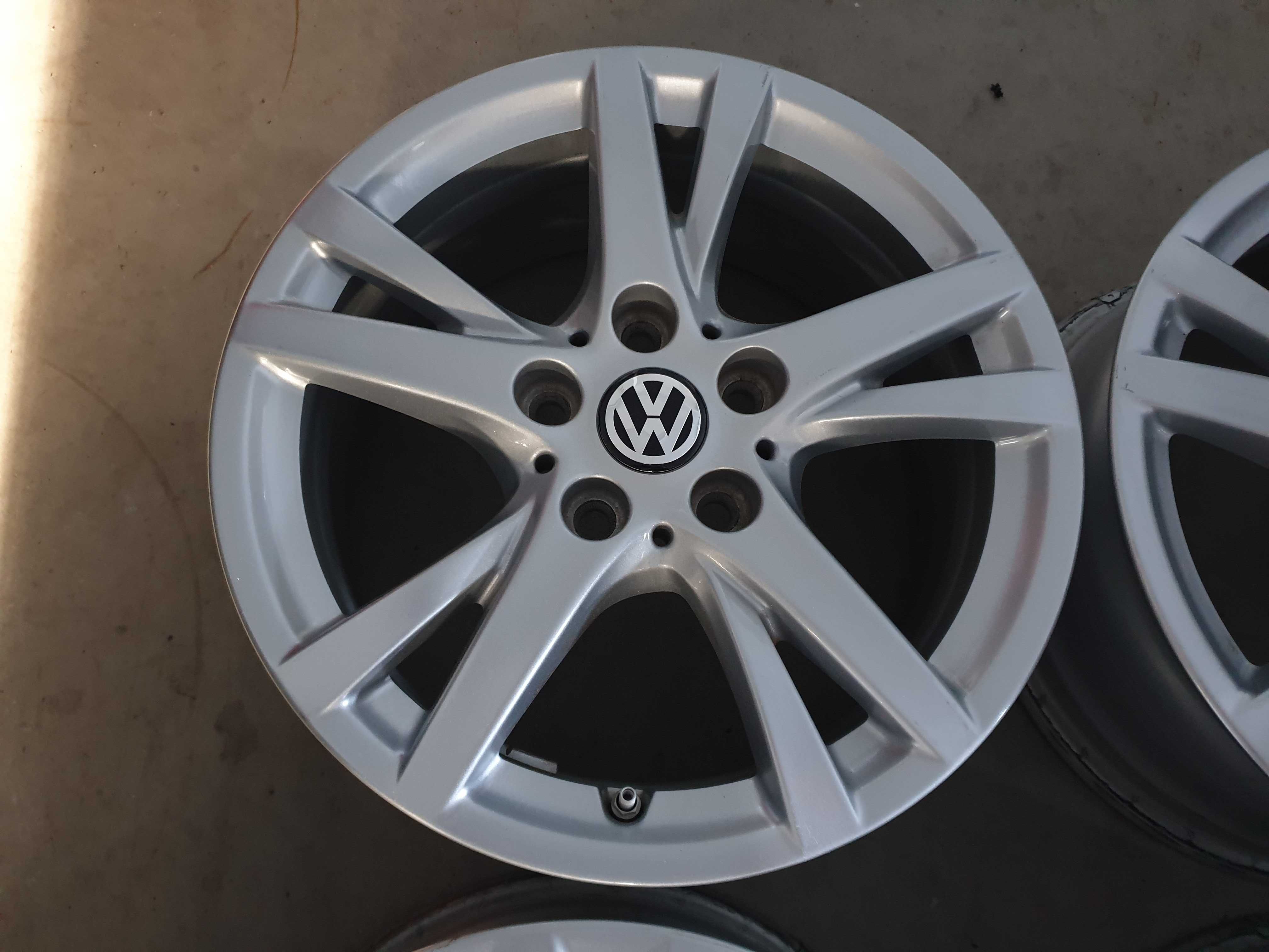 Alufelgi 16" VW Passat b6 b7 b8 CC Golf VIII R-line Caddy Touran 5x112