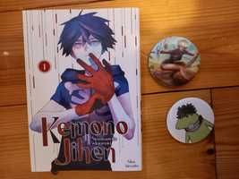 Manga komiks Kemono Jihen Niesamowite zdarzenia 1 Sho Aimoto