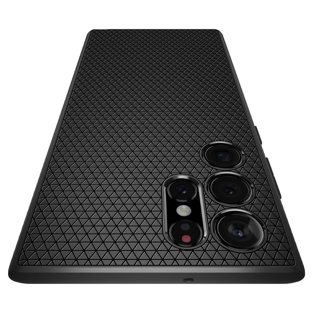 Etui Braders Spigen Liquid Air Do Galaxy S22 Ultra Matte Black