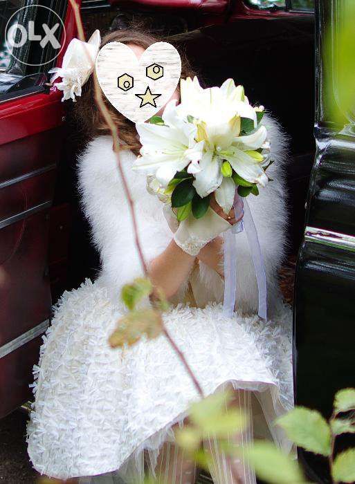 Короткое игривое свадебное платье для современной невесты!