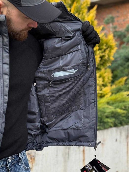 Тактична військова зимова куртка Carinthia HIG 4.0 G-Loft Grey S-3XL