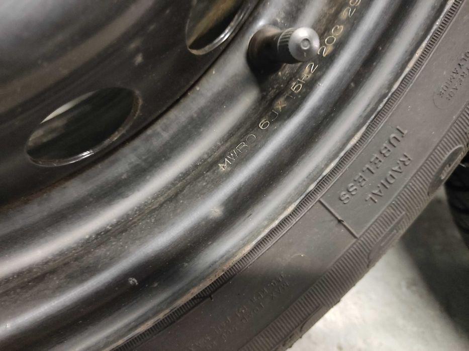 Koła stalowe 15 Renault Clio 4x100 Dacia Sandero 185/65R15 Fulda, 22r