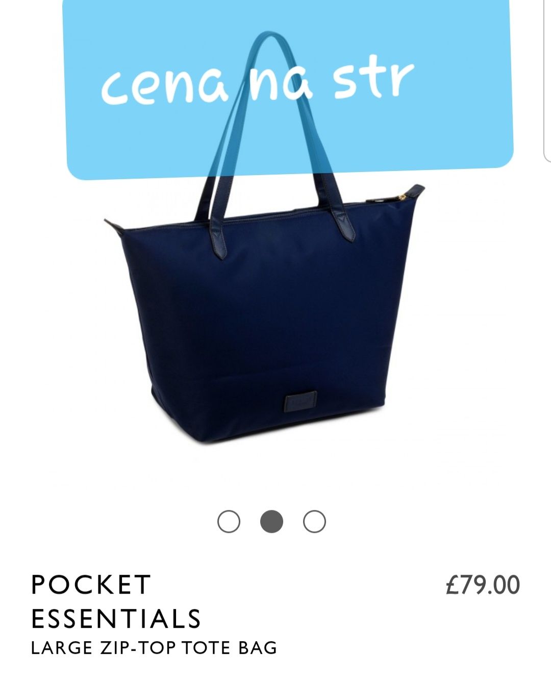 Nowa, żółta torba Radley London