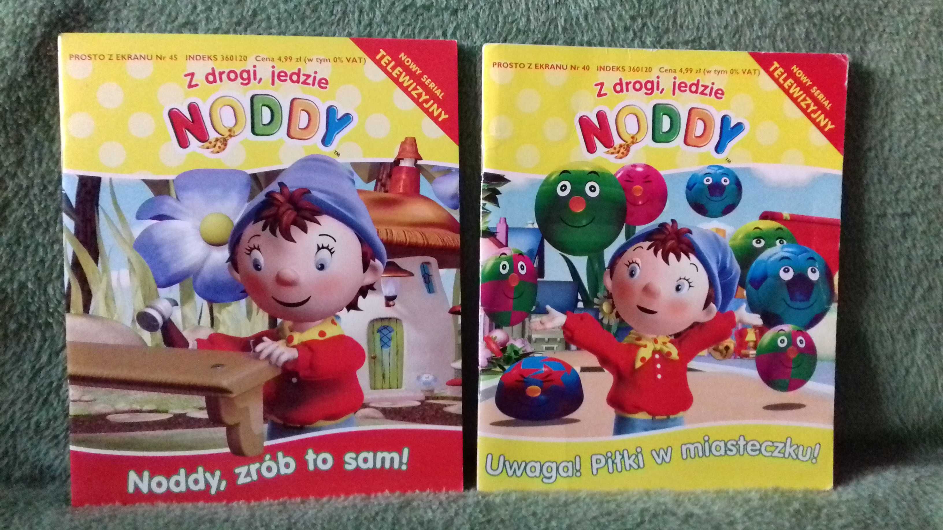 Noddy. Zestaw 8 książeczek dla dzieci.