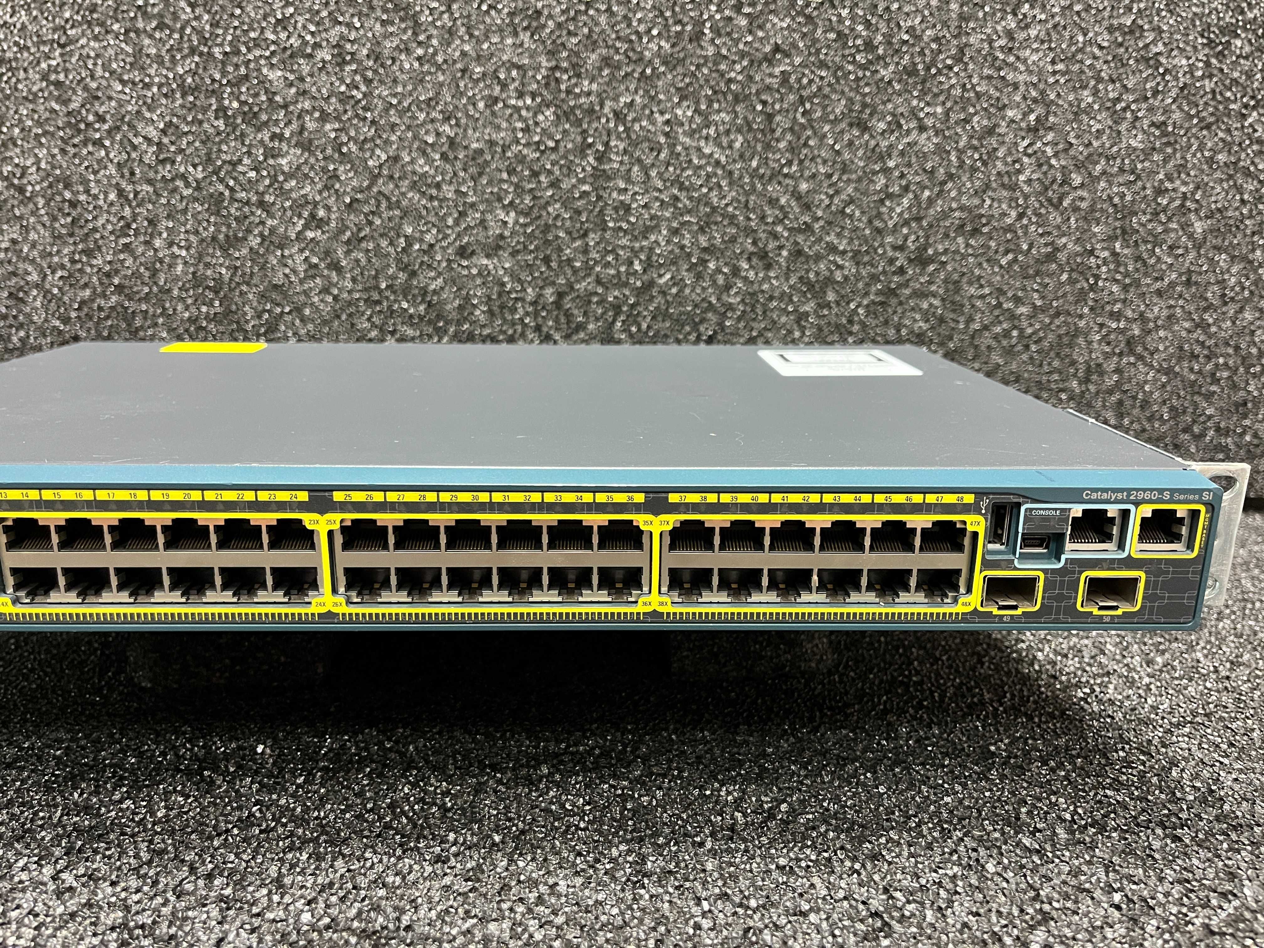 Комутатори Cisco WS-C2960S-48TS-S - Юнісфера