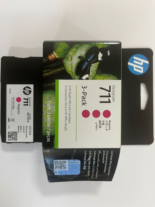 HP 711 tusz Magenta różowy CZ131A