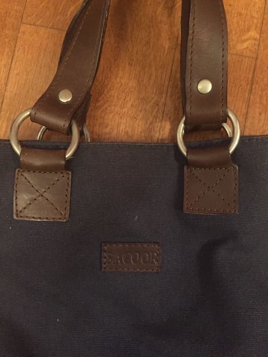 Mala azul Sacoor